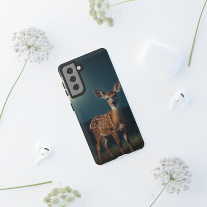 Samsung Galaxy Case – Mystic Fawn Under the Moonlit Sky