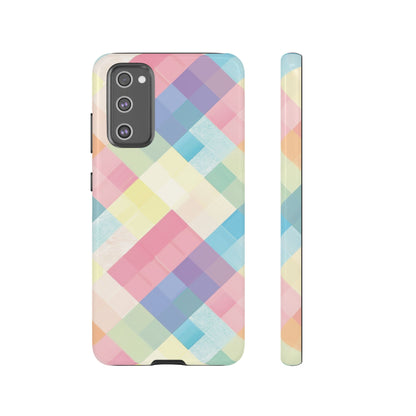 Spring Sonata Pastel Plaid Case