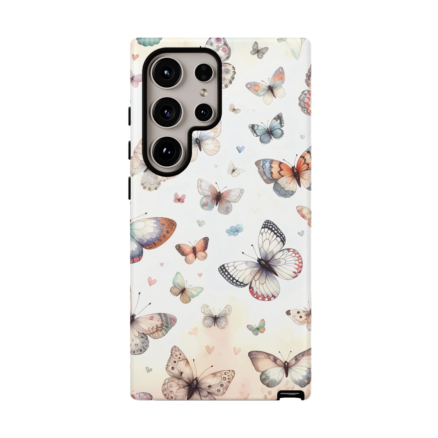 Watercolor Butterfly Phone Case for iPhone & Samsung