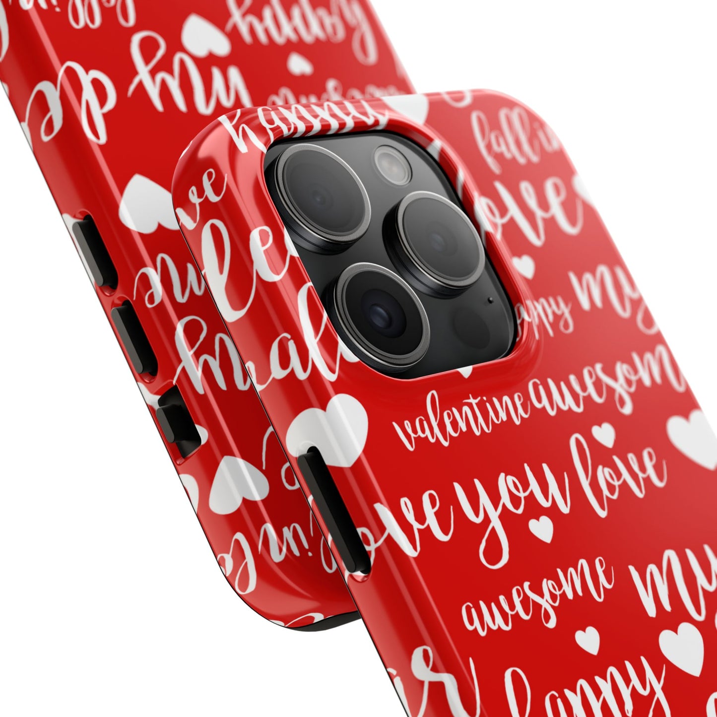 Valentine Words Pattern – iPhone Case