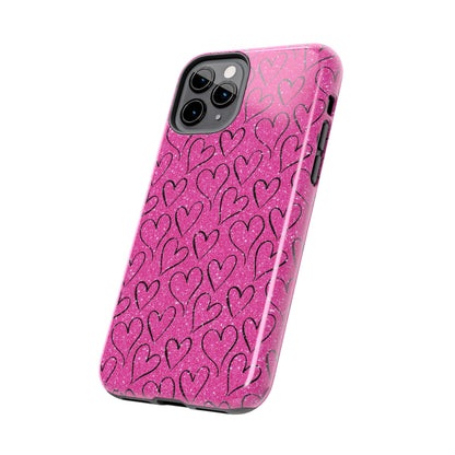 Heartfelt Glam iPhone Case