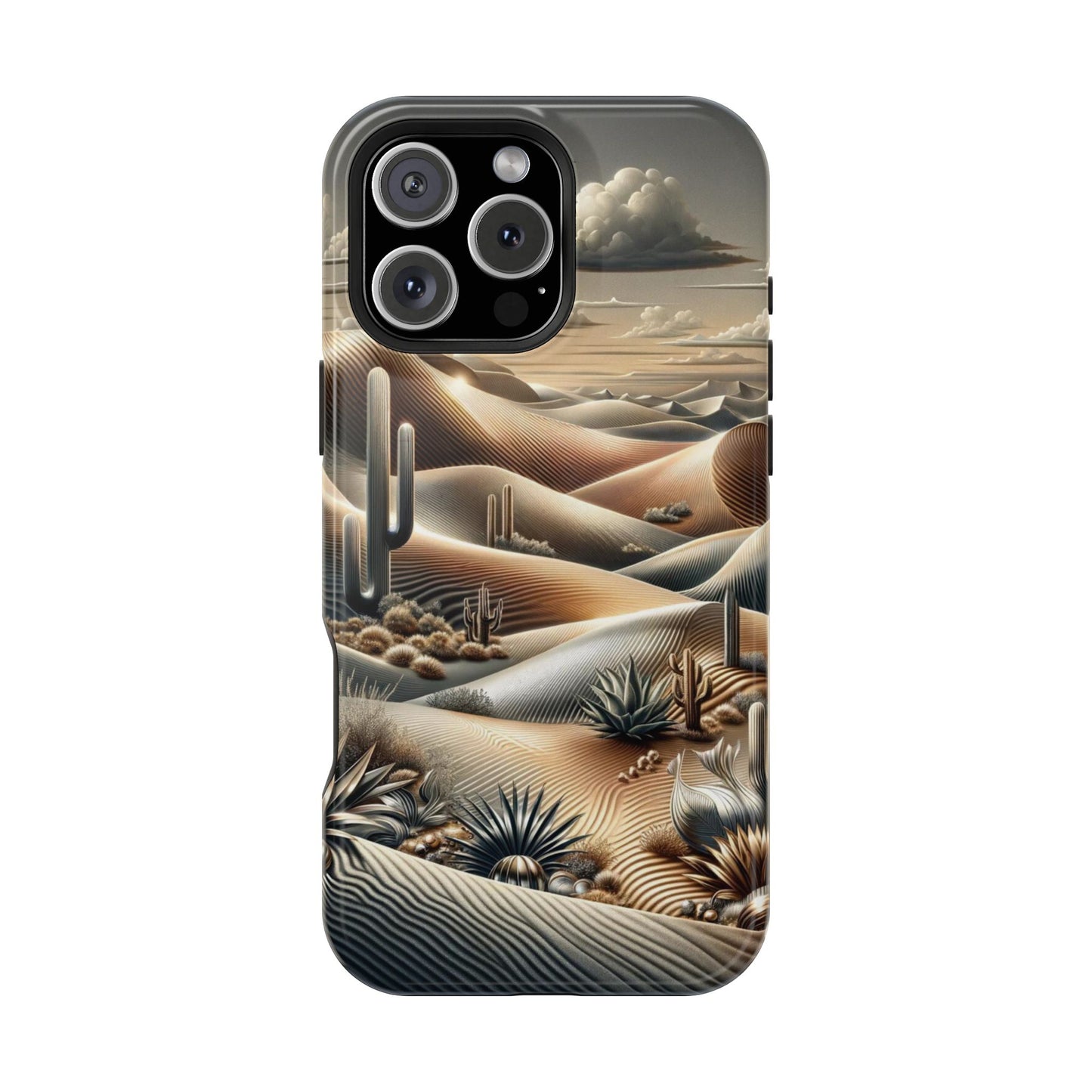 Heavy Metal Cactus iPhone Case