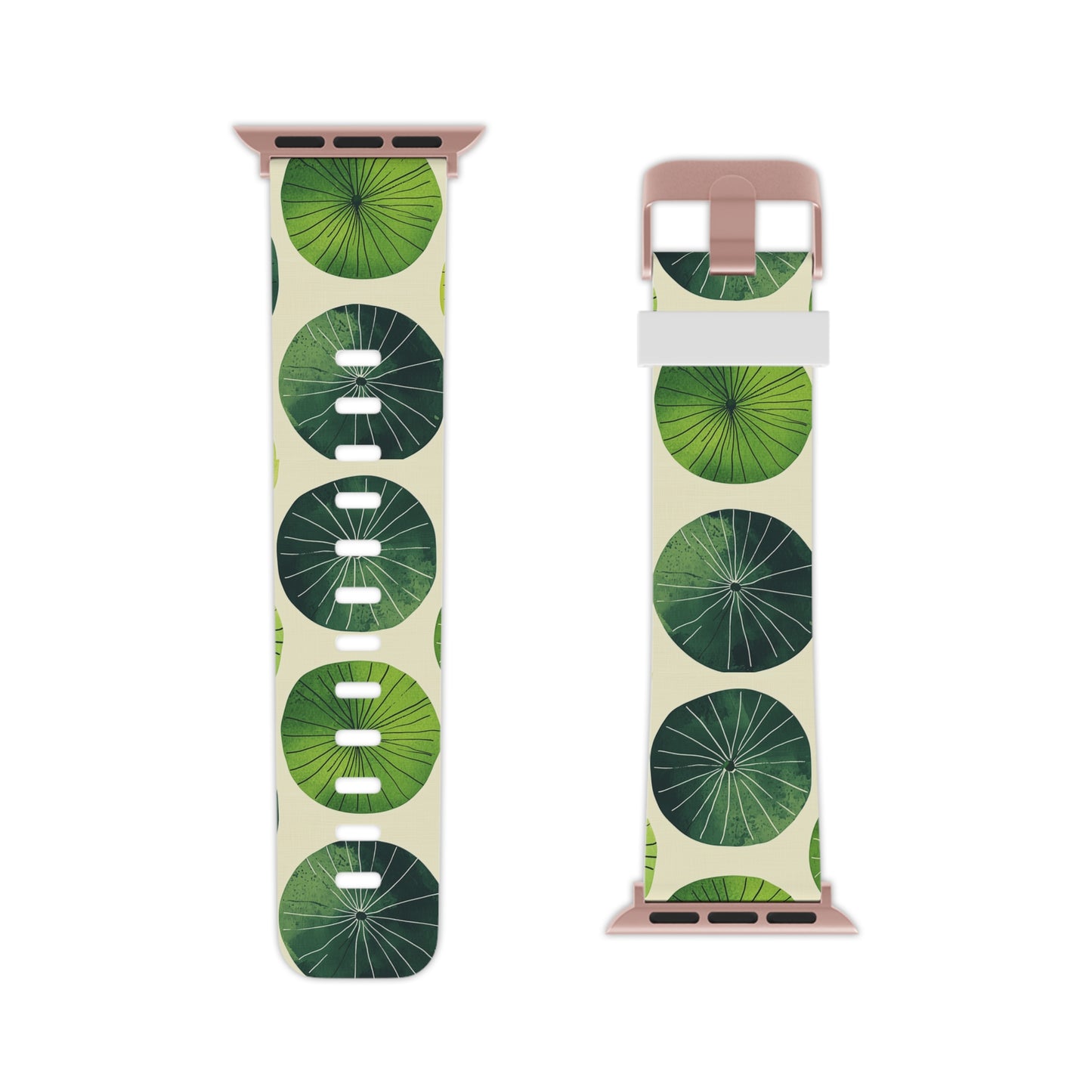 Watercolor Lily Pads Apple Watch Band