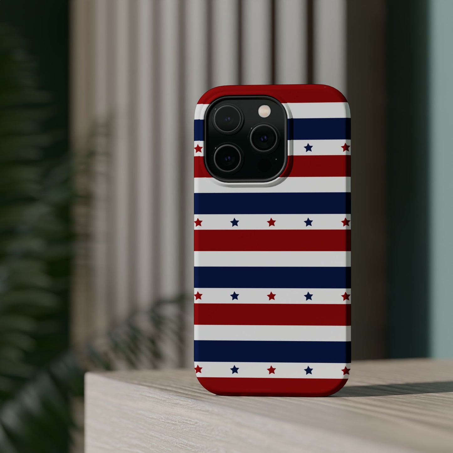 Patriotic Stars MagSafe iPhone Case