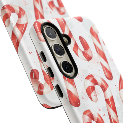 Festive Candy Cane Delight - Samsung Galaxy Series Case