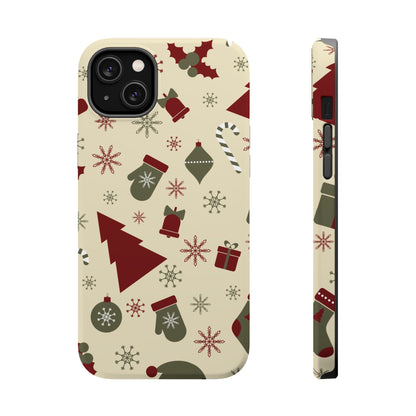 Vintage Holiday Cheer - MagSafe iPhone Series Case