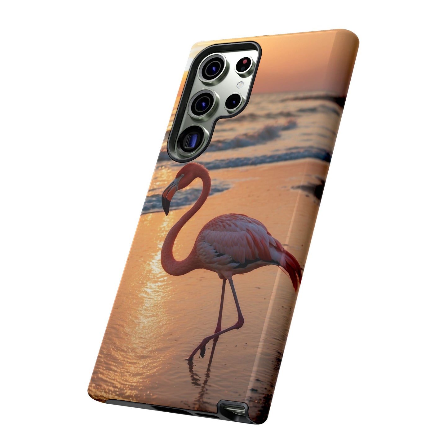 Island Beauty – Flamingo Samsung Galaxy Case