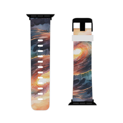 Ocean Sunrise Wave Apple Watch Band