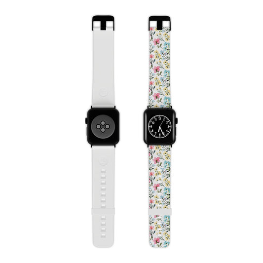 Watercolor Floral Bliss Apple Watch Band