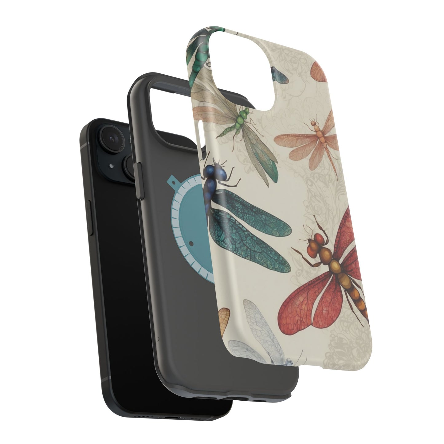 Vintage Dragonfly Garden – MagSafe iPhone Series Case