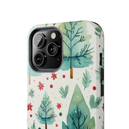 Watercolor Winter Forest - iPhone Series Case