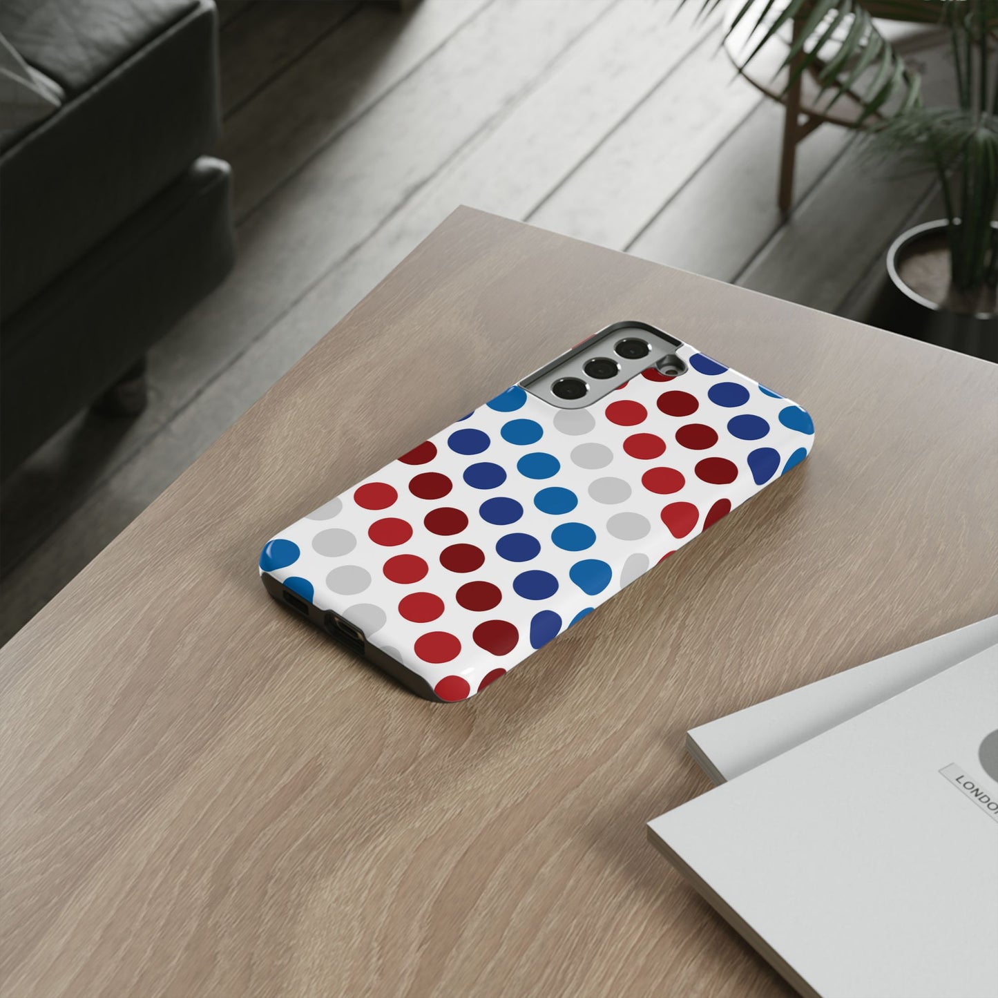 Patriotic Polka Dots - Samsung Galaxy Case