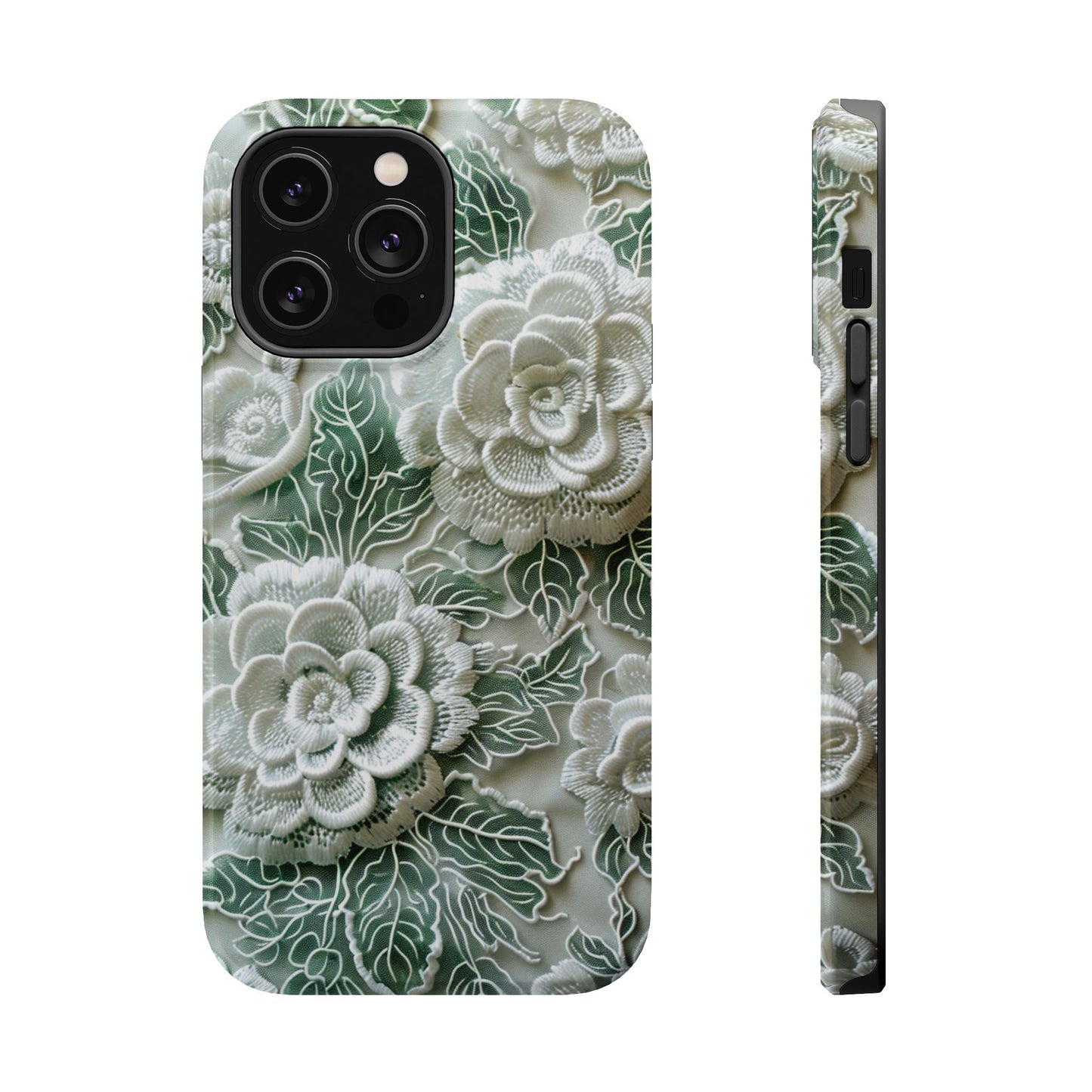 Elegant Blossoms 3D iPhone Case