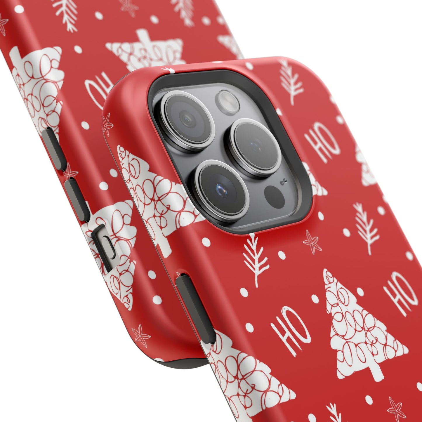 MagSafe iPhone Case: Ho Ho Ho – Christmas Tree Wonderland