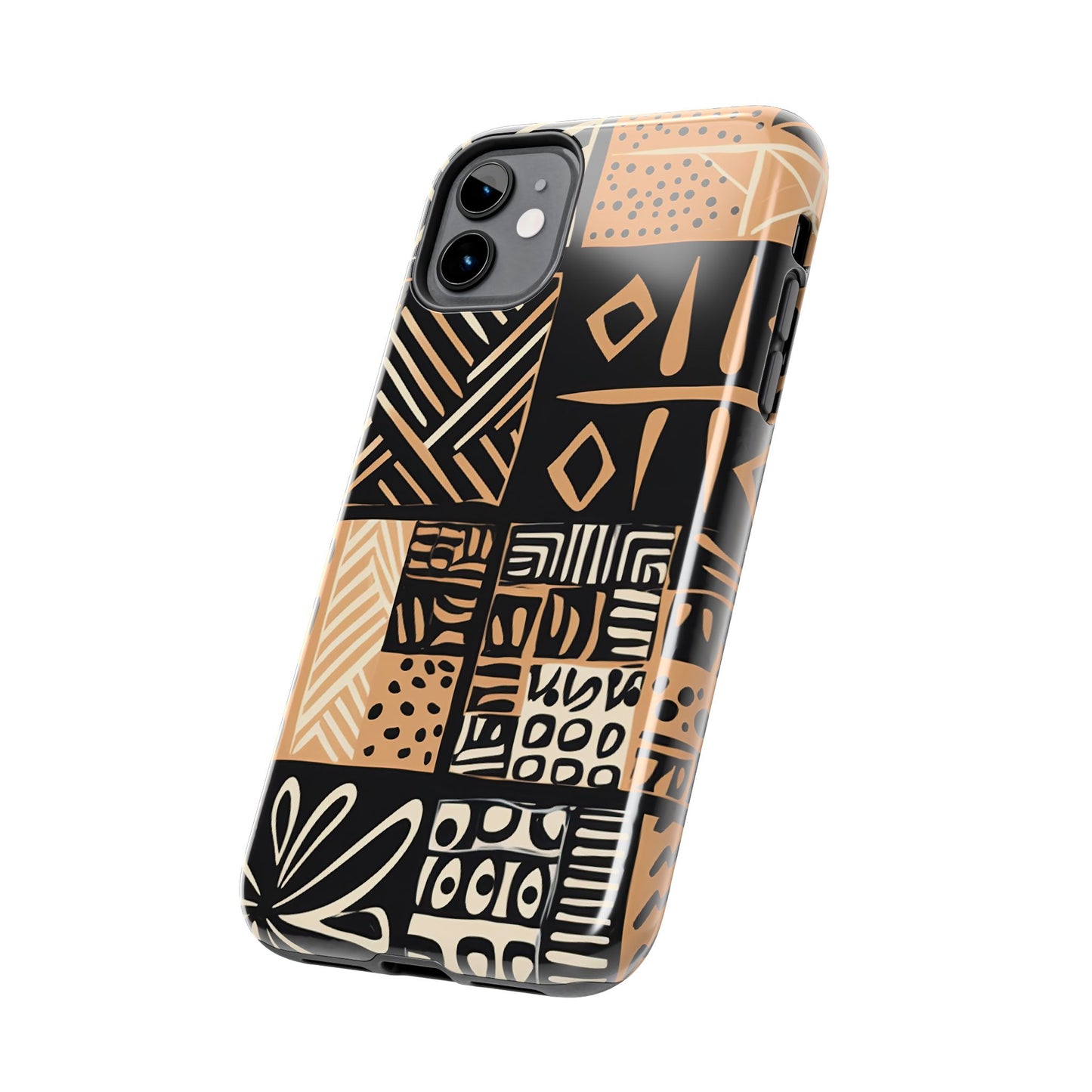 Tribal Geo-Pattern iPhone Series Case – Bold Ethnic Design