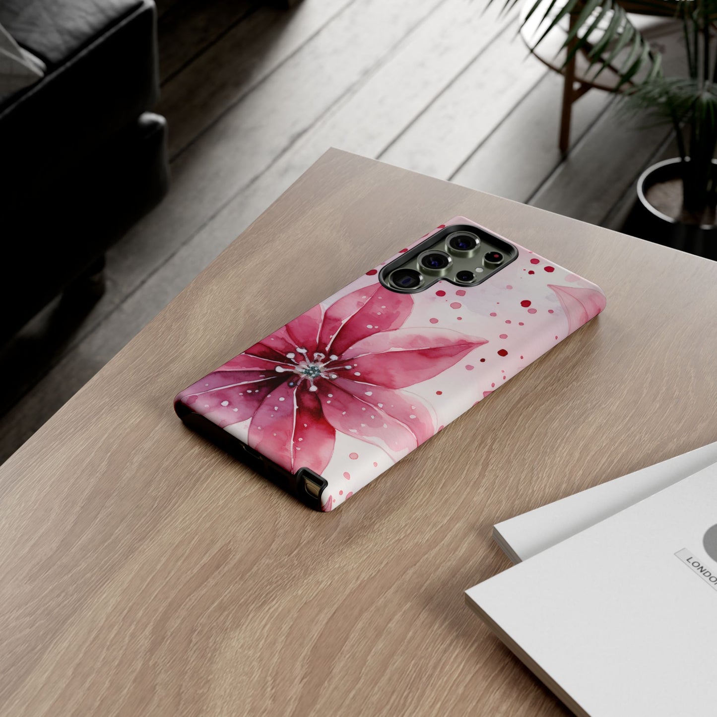 Sapphire Bloom – Samsung Galaxy Case