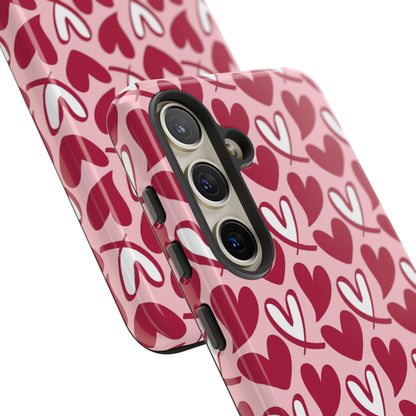 Hand-Drawn Hearts Samsung Galaxy Case