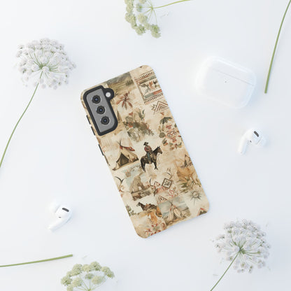 Western Collage Case | Vintage Country Aesthetic