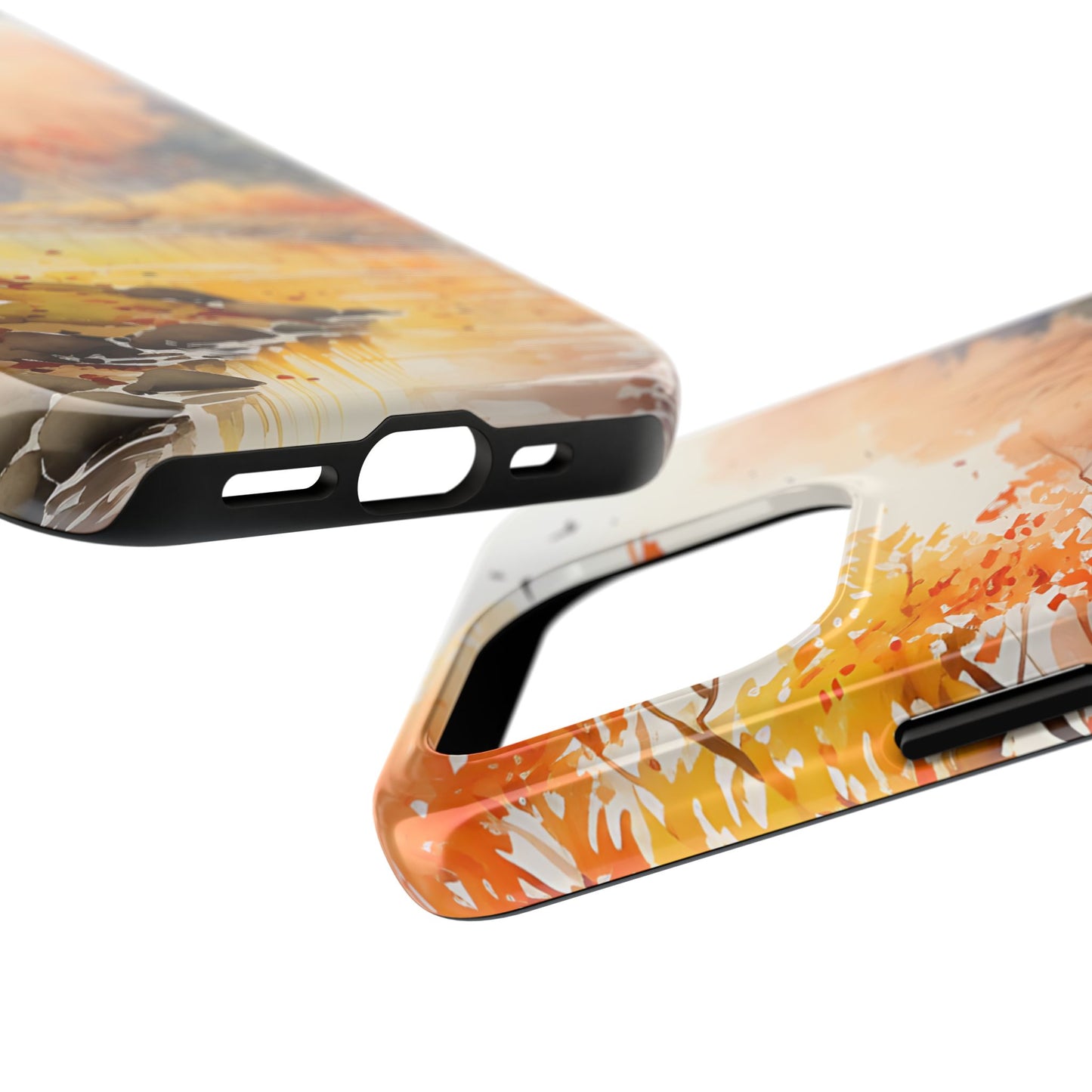 Autumn River Serenity – iPhone Case