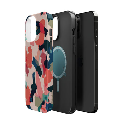 Modern Earthy Camo Abstract – MagSafe iPhone Case