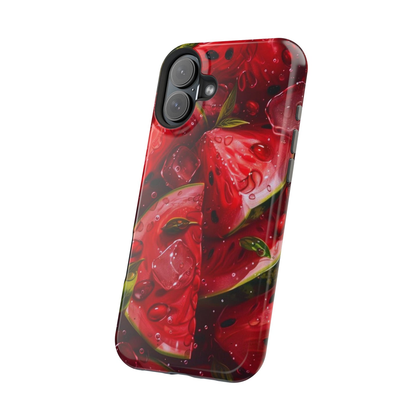 Juicy Watermelon MagSafe iPhone Case – Refreshing Summer Vibes, Dual-Layer Protection