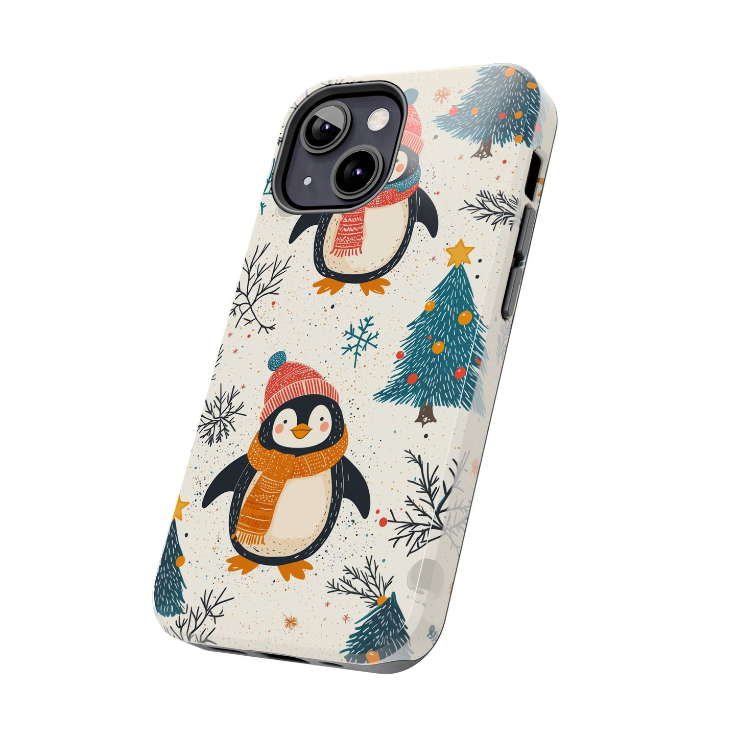 Penguin Wonderland – Snowy Christmas Cheer iPhone Case