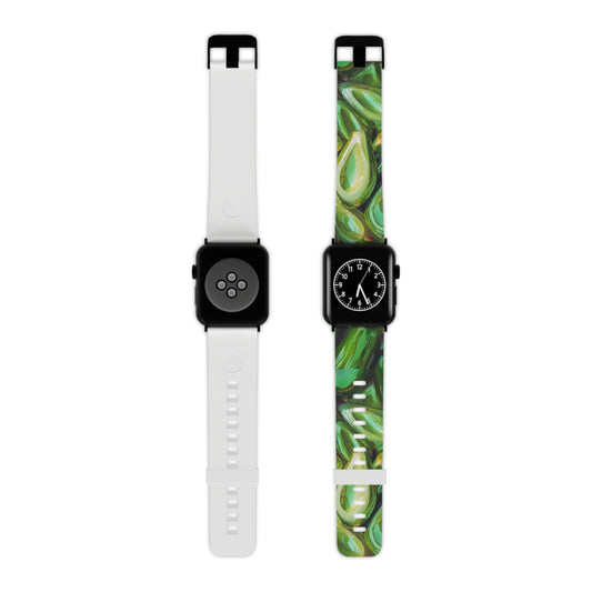 Glossy Avocado Apple Watch Band