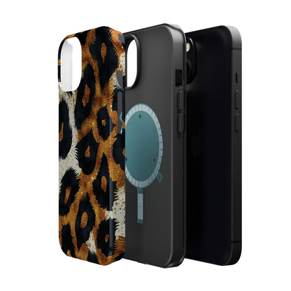 Safari Noir Gold Leopard iPhone Case