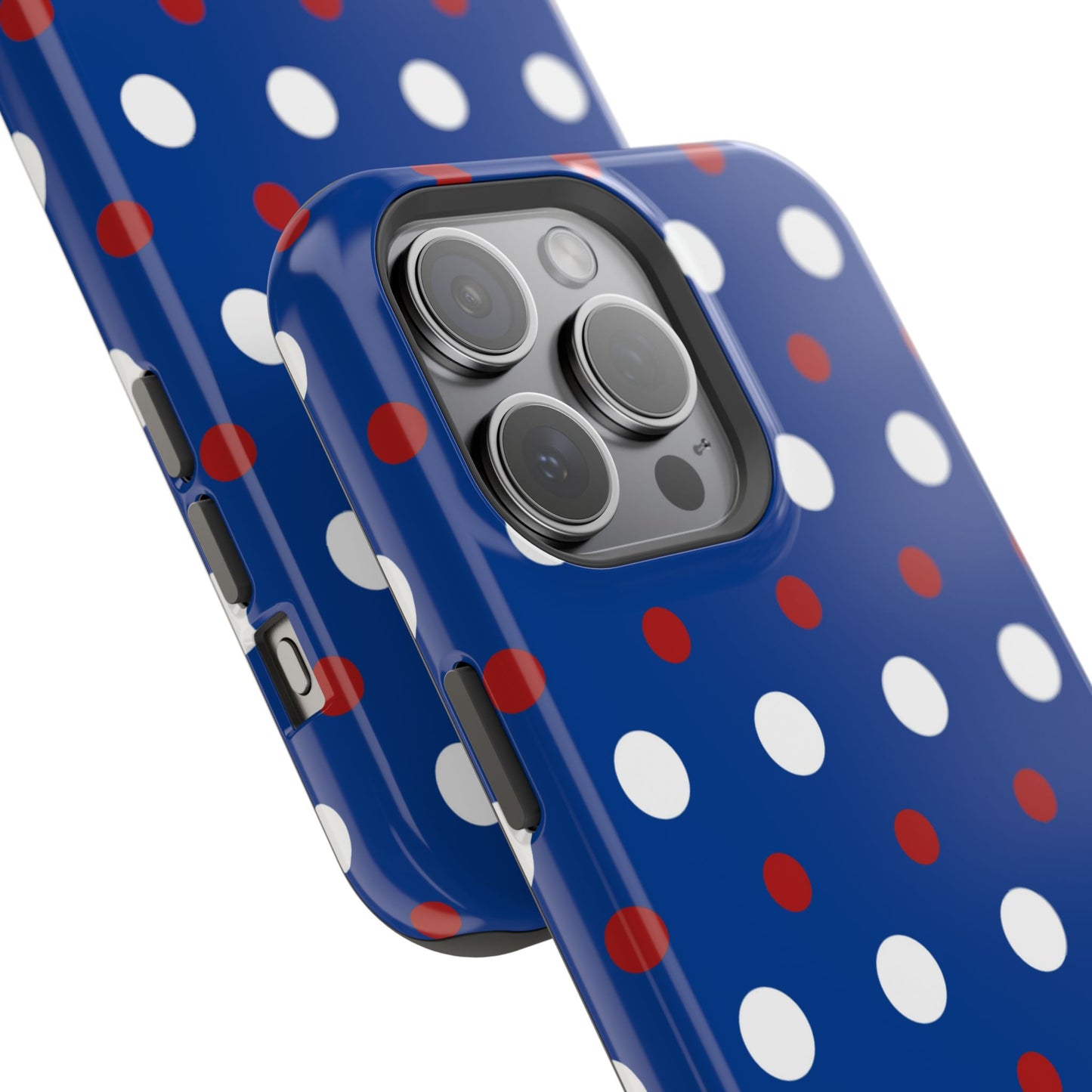 Patriotic Polka Dots – MagSafe iPhone Case