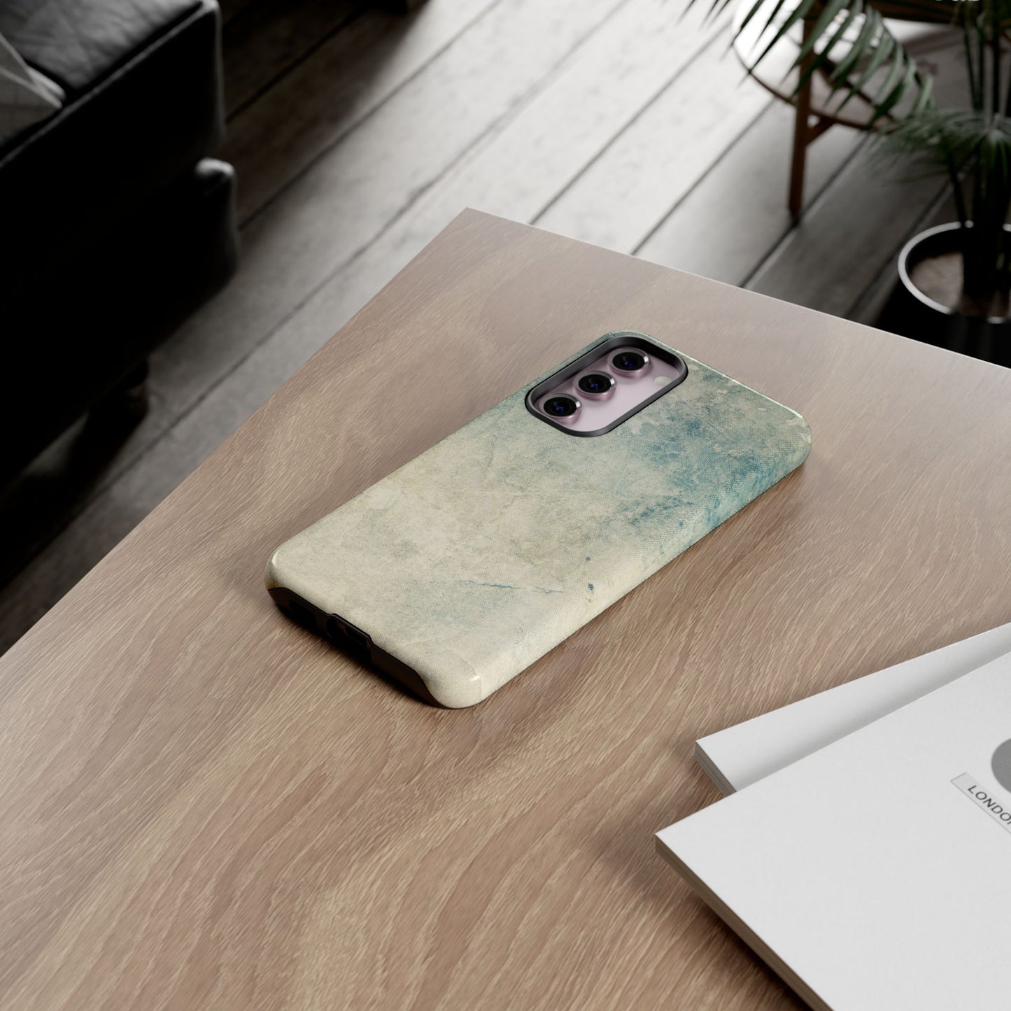 Vintage Aged Texture Samsung Galaxy Case – Rustic Weathered Design