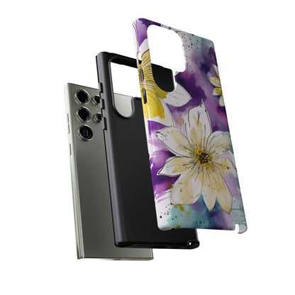 Abstract Floral Watercolor Splash - Samsung Galaxy Series Case