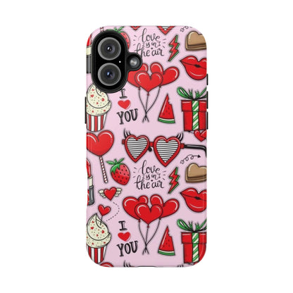 iPhone Case: Love Is in the Air Valentine’s Design