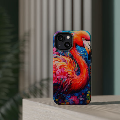 Tropical Elegance – Flamingo MagSafe iPhone Cases