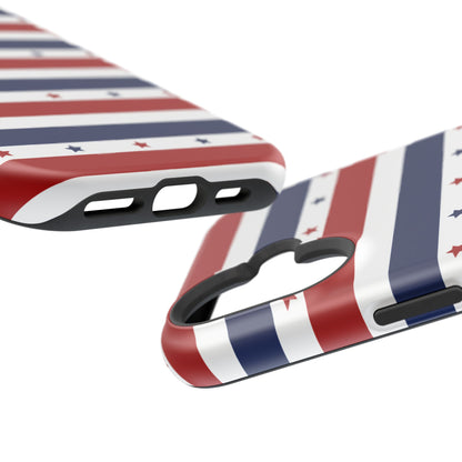 Patriotic Stars MagSafe iPhone Case