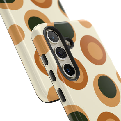 Retro Earthy Circles - Samsung Galaxy Case