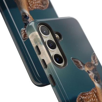 Samsung Galaxy Case – Mystic Fawn Under the Moonlit Sky