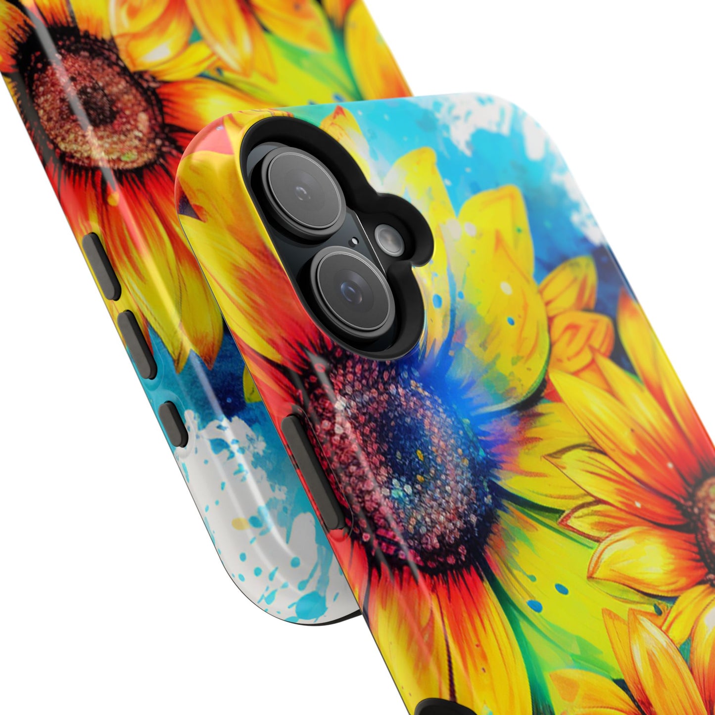 Vibrant Sunflower Splash - MagSafe iPhone Series Case