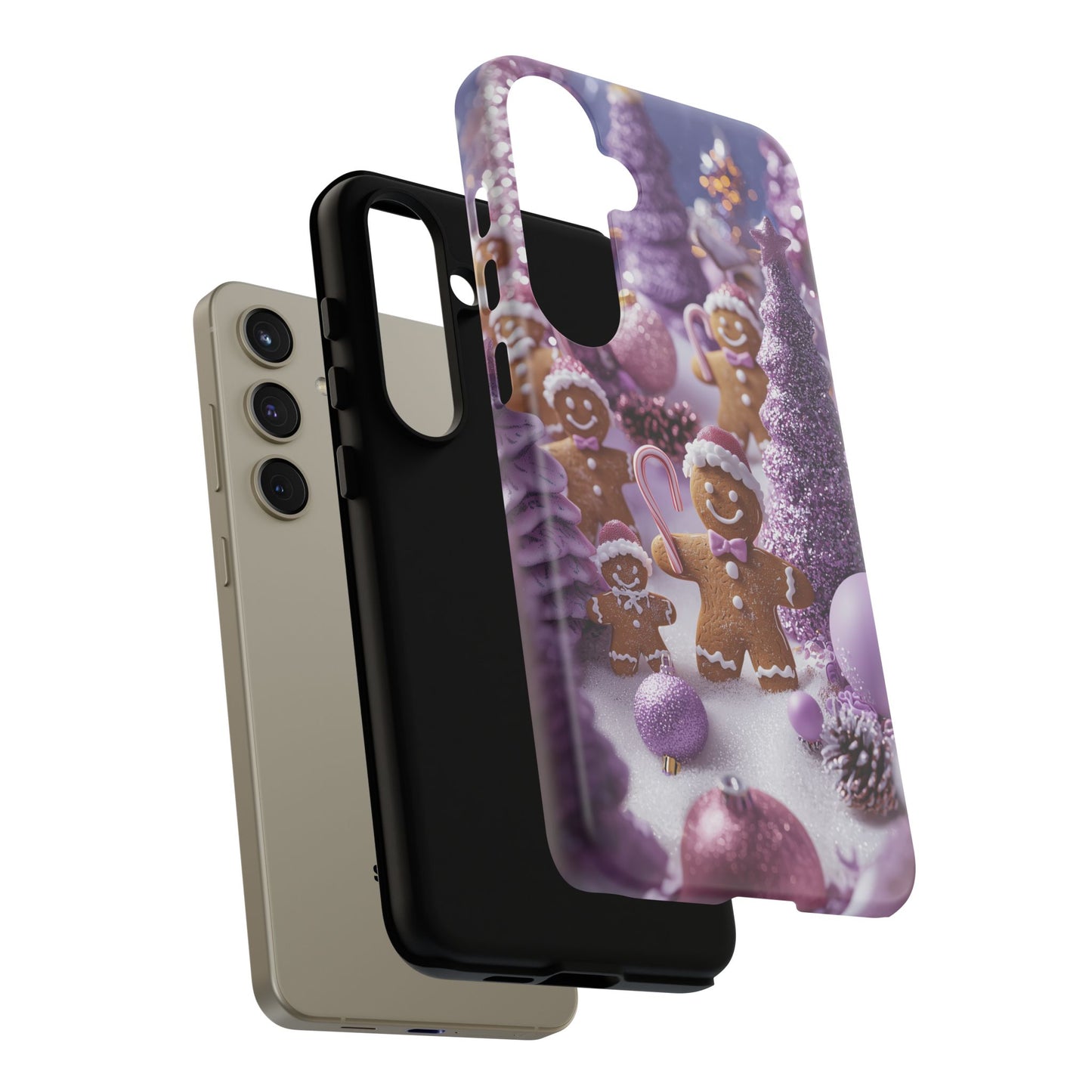Pink Frosted Gingerbread Forest - Samsung Galaxy Series Case