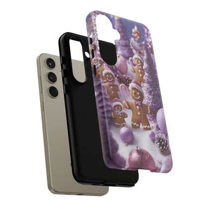 Pink Frosted Gingerbread Forest - Samsung Galaxy Series Case