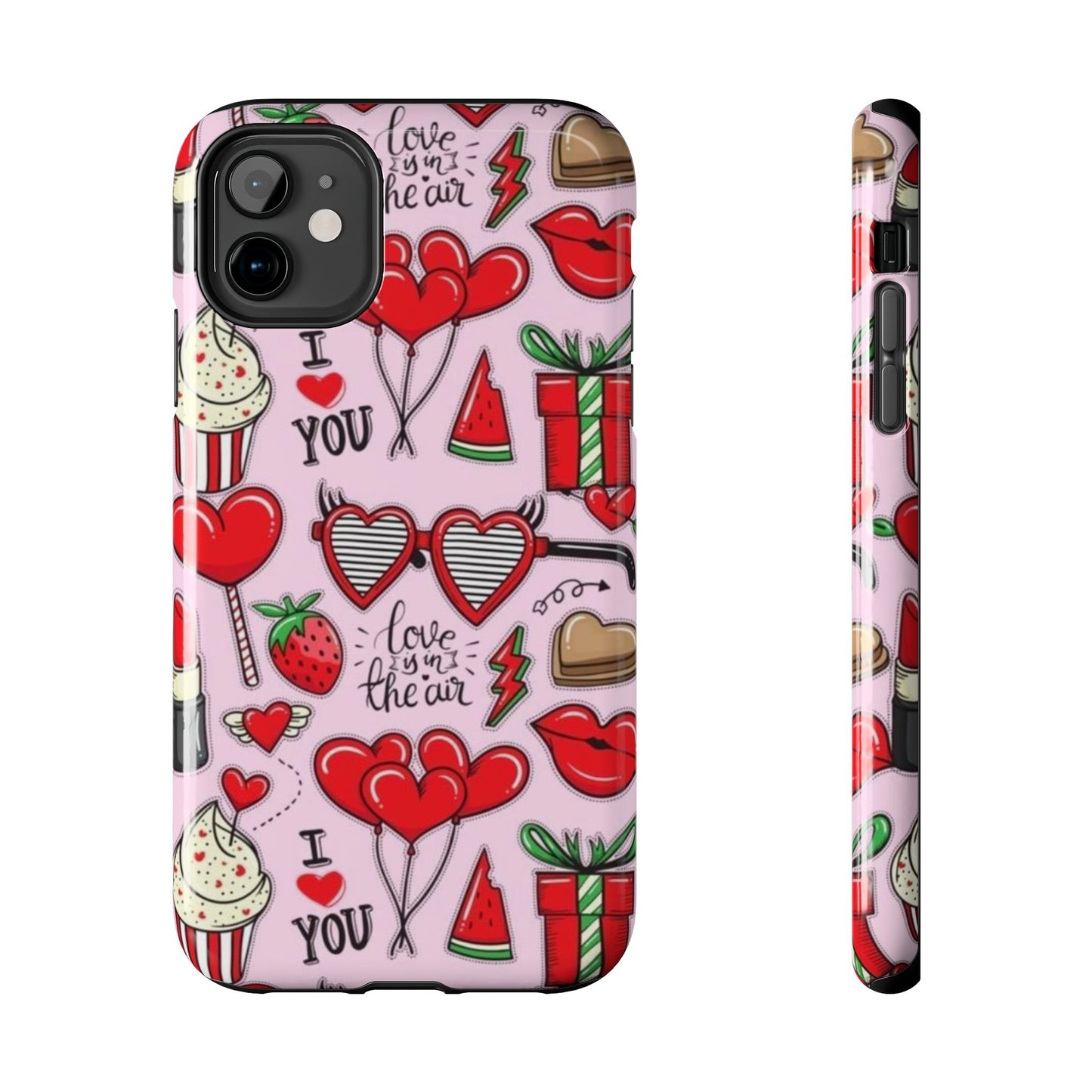 iPhone Case: Love Is in the Air Valentine’s Design