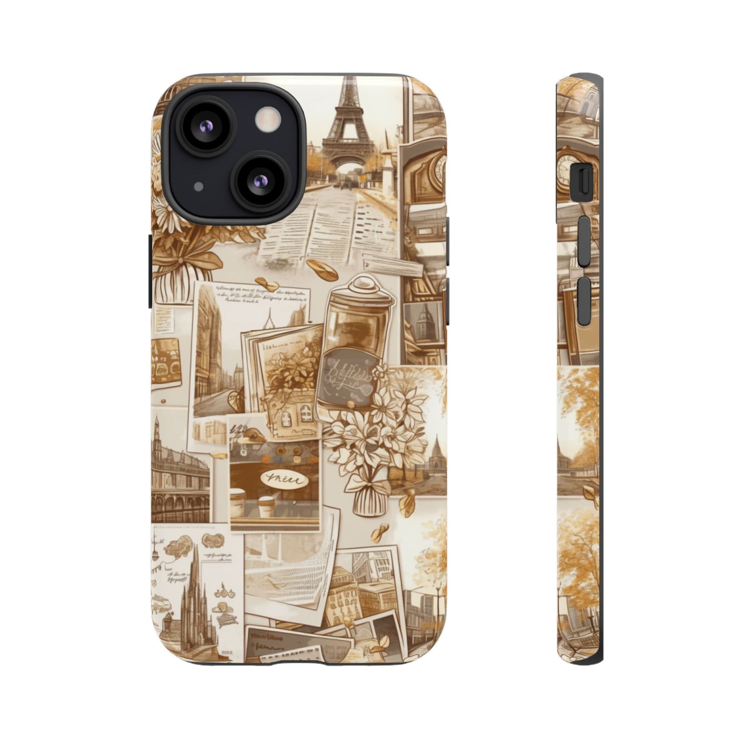 Vintage Collage Case | Travel Inspiration Design