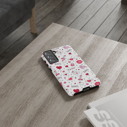 Samsung Galaxy Case: Romantic Love-Inspired Icons Case