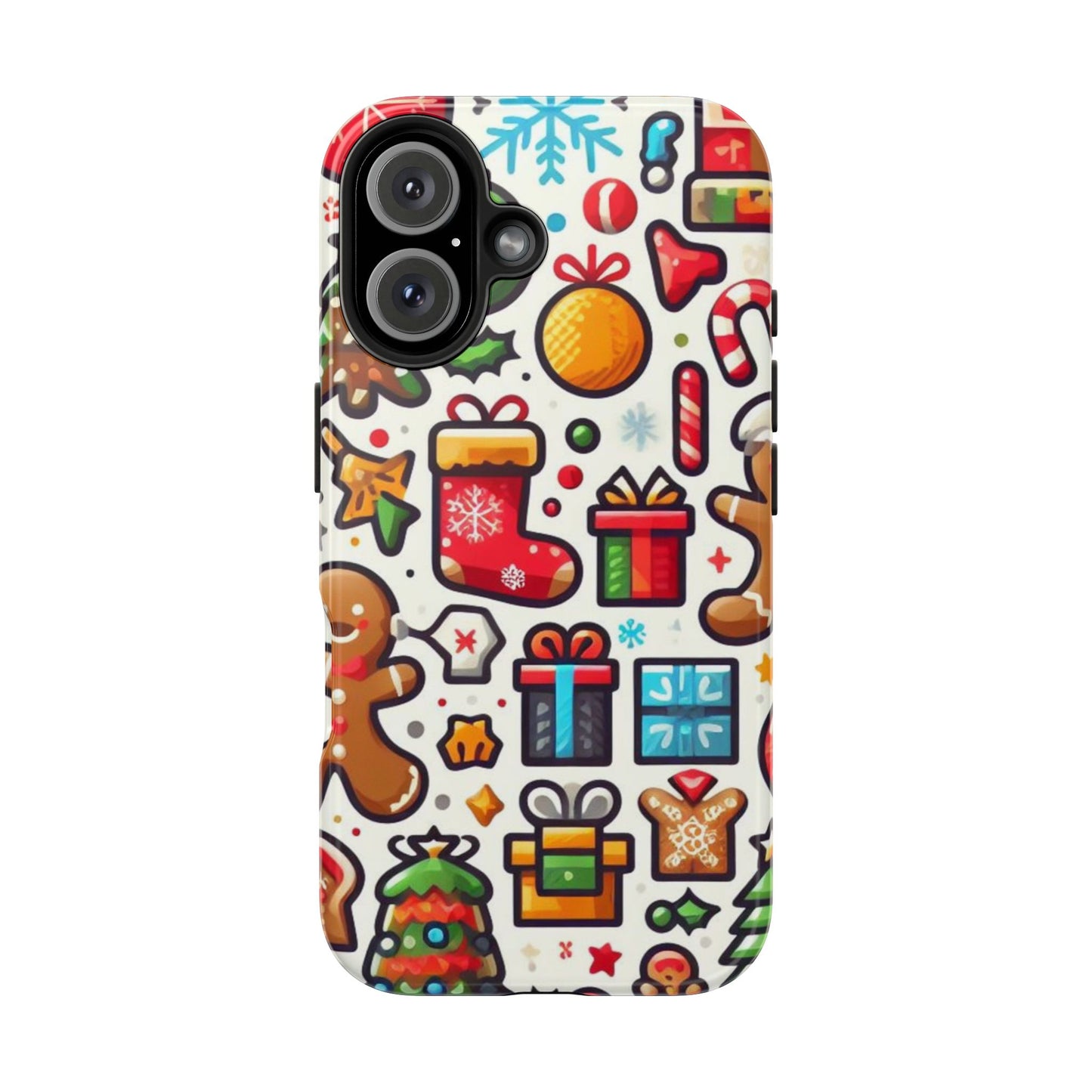 Festive Christmas Icons Pattern – iPhone Series Case