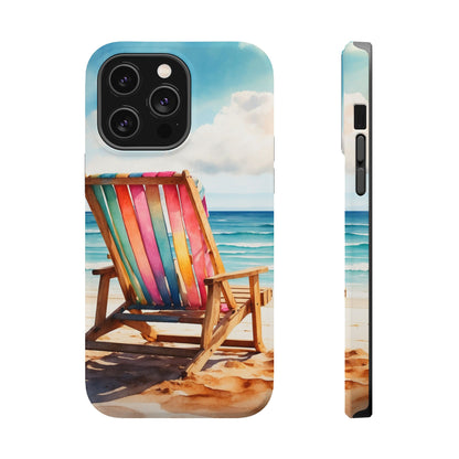 Vibrant Beach Escape MagSafe iPhone Case – Summer Vibes Design