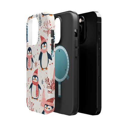 Penguin Paradise – Christmas Cheer MagSafe iPhone Case