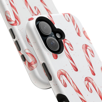 Candy Cane Christmas Pattern – MagSafe iPhone Series Case