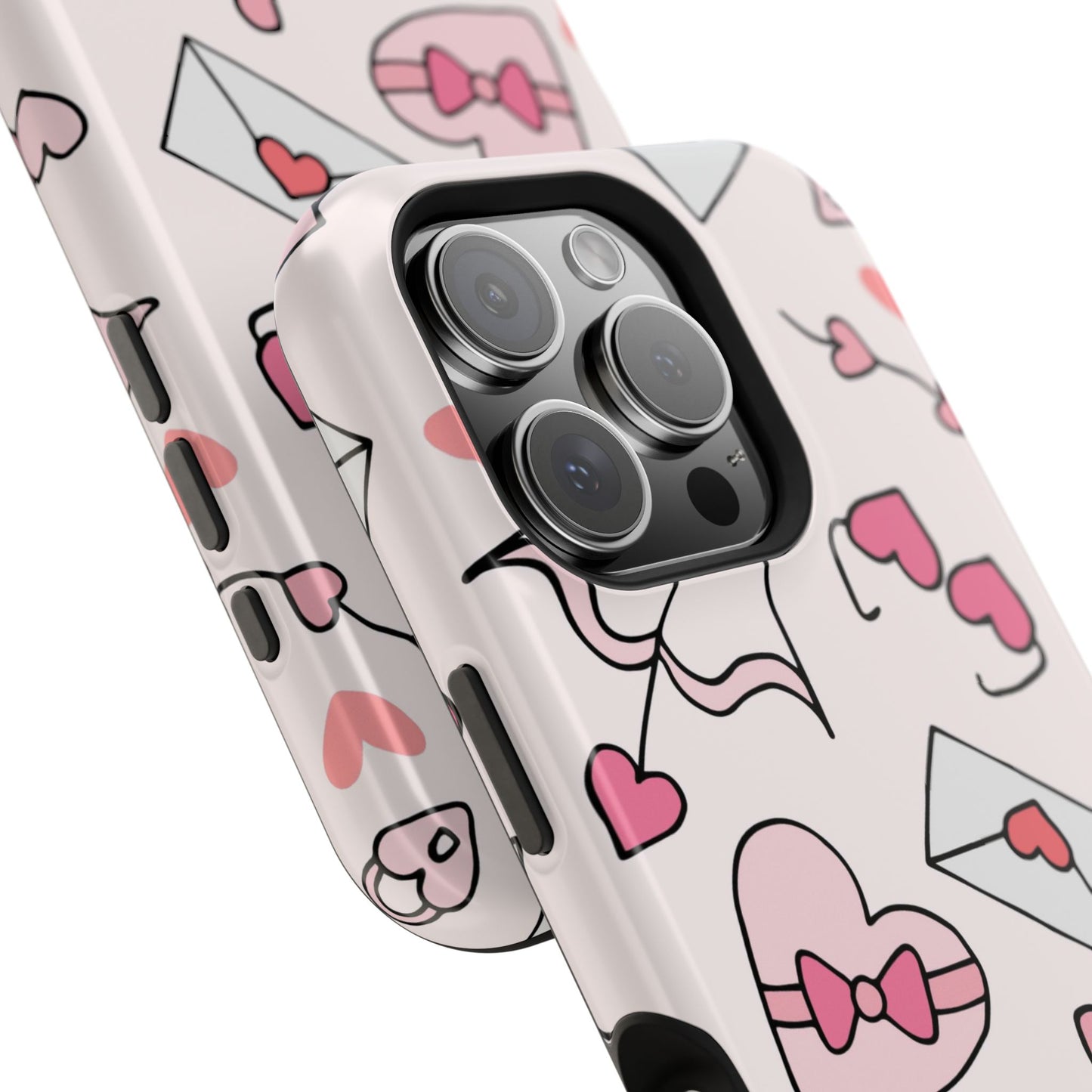 Valentine's Day Scribbles MagSafe iPhone Case