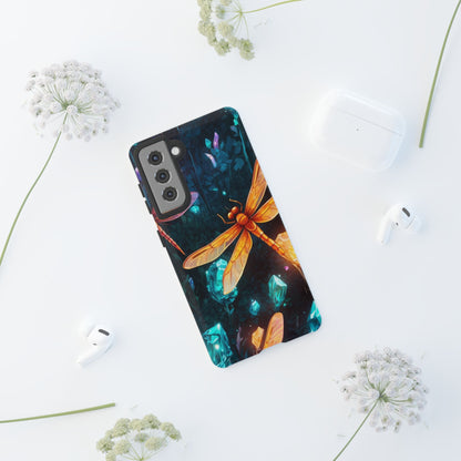Mystical Dragonflies & Crystals – Samsung Galaxy Series Case