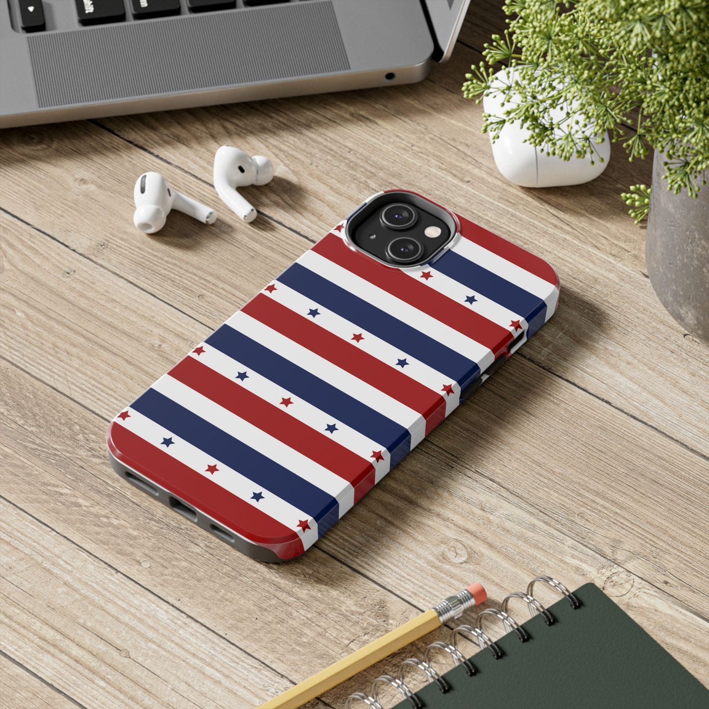 Patriotic Stars iPhone Case