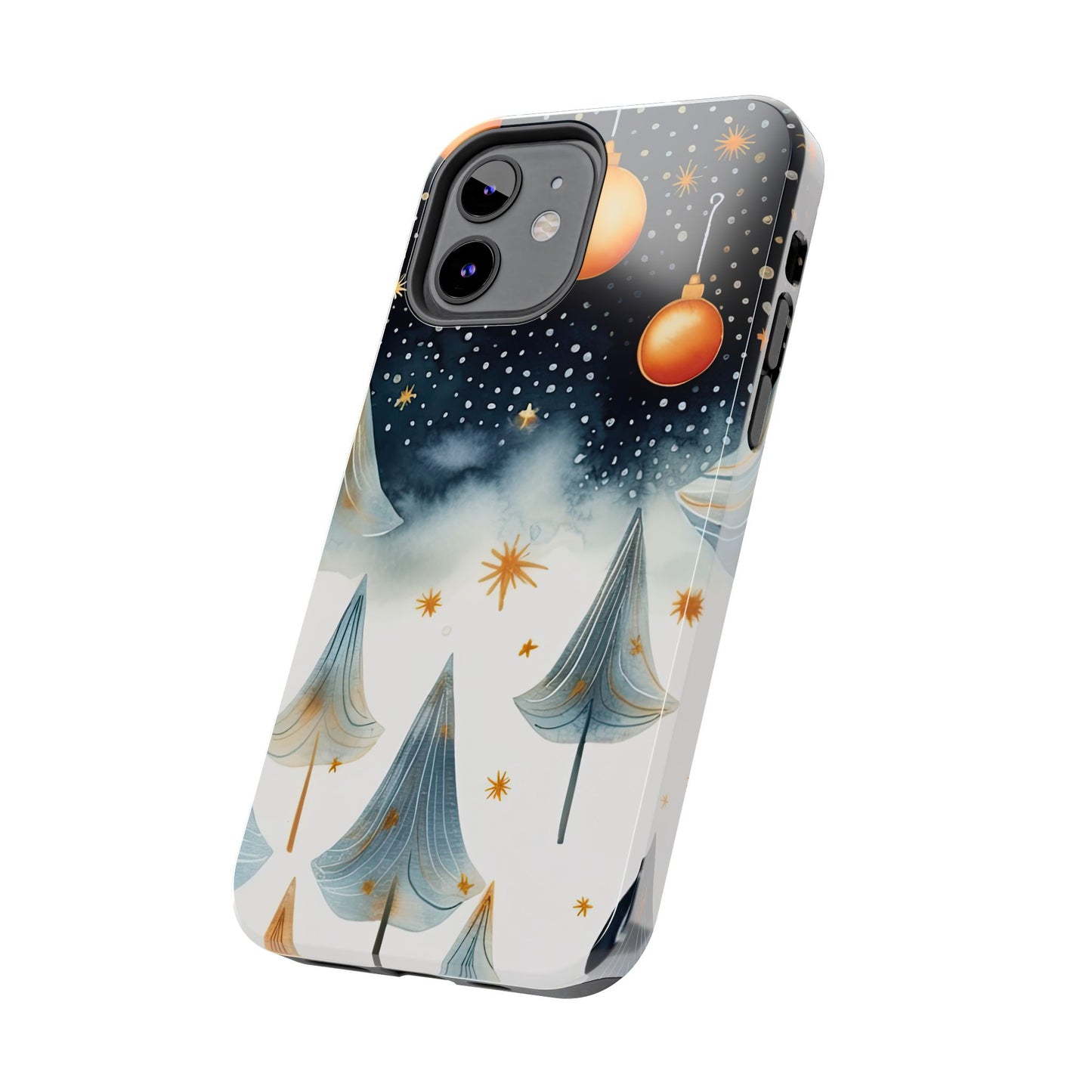 Winter Wonderland Gold Ornament – iPhone Series Case